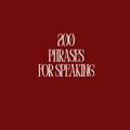 200 Phrases for TEF speaking